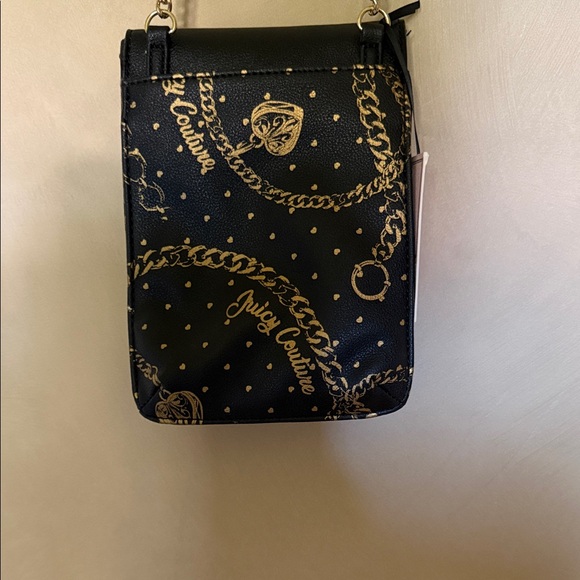 Juicy Couture Black Cellie Crossbody Bag Purse NWT - Picture 3 of 6
